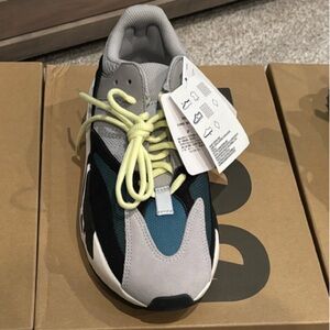 Yeezy Athletic Shoes - Gray, Black, Teal, Yellow